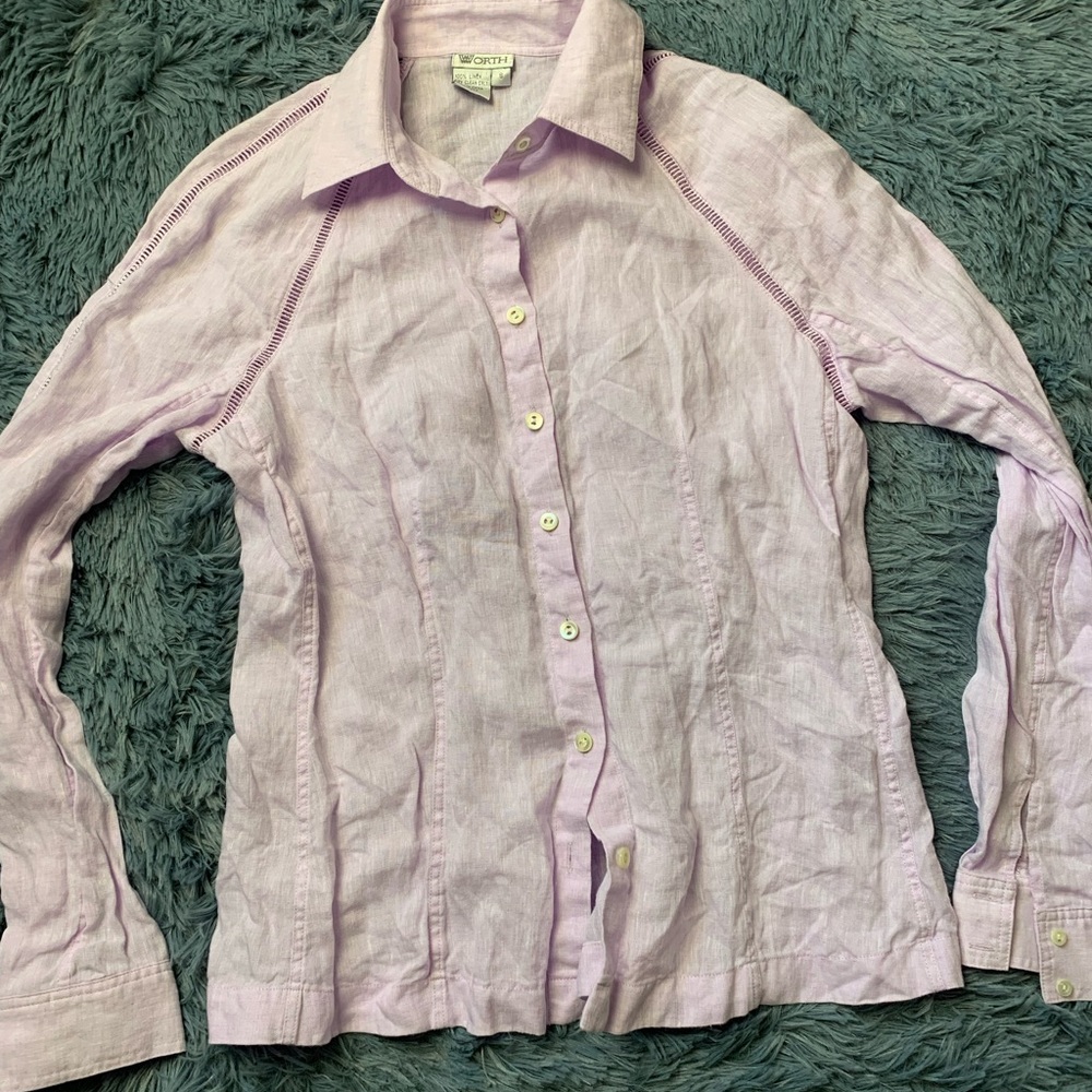 Worth Linen Button Down Shirt